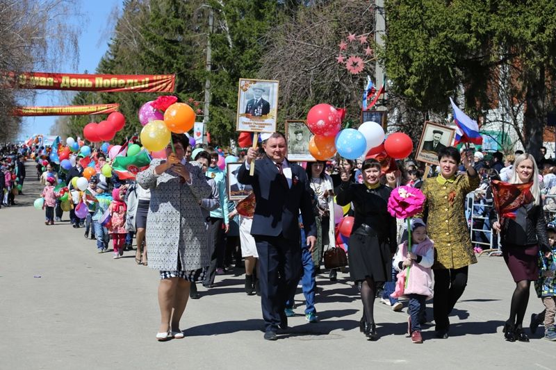 Фоторепортаж 2 часть: Мамадыш отмечает День Победы!