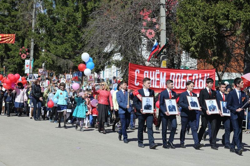 В Мамадыше прошел Парад Победы. ФОТОРЕПОРТАЖ ЧАСТЬ 1