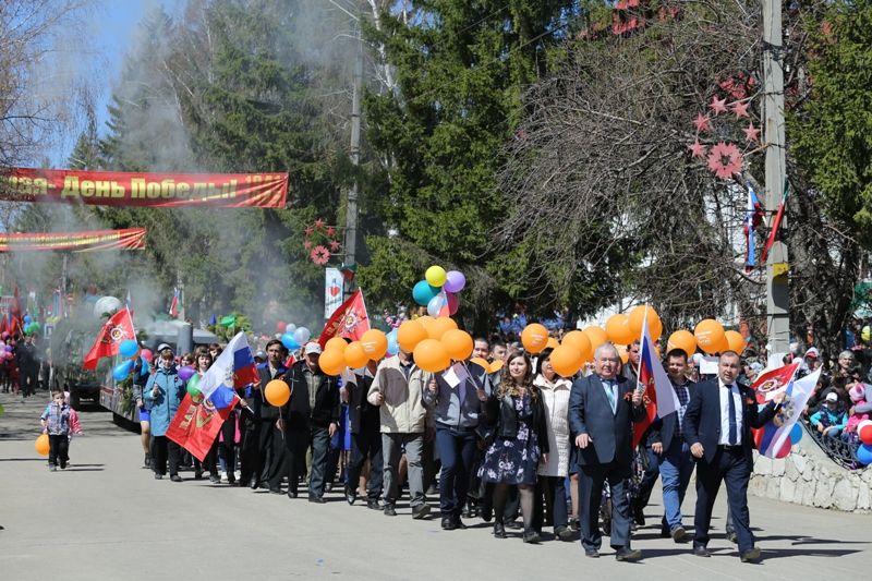 Фоторепортаж 2 часть: Мамадыш отмечает День Победы!