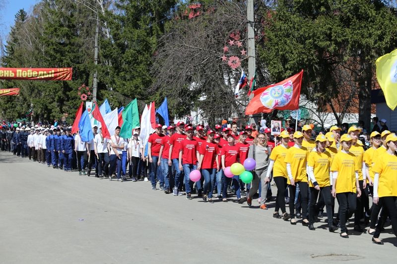 В Мамадыше прошел Парад Победы. ФОТОРЕПОРТАЖ ЧАСТЬ 1