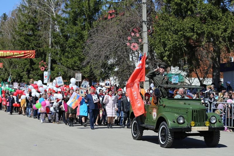 В Мамадыше прошел Парад Победы. ФОТОРЕПОРТАЖ ЧАСТЬ 1