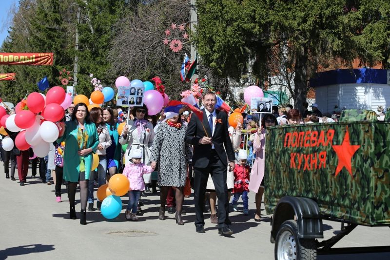 Самые яркие моменты празднования Дня Победы в Мамадыше