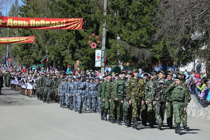 Самые яркие моменты празднования Дня Победы в Мамадыше