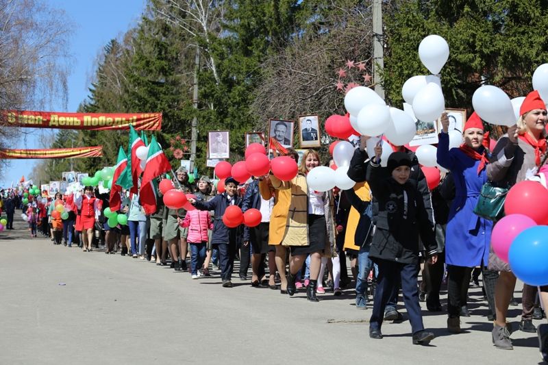 Самые яркие моменты празднования Дня Победы в Мамадыше