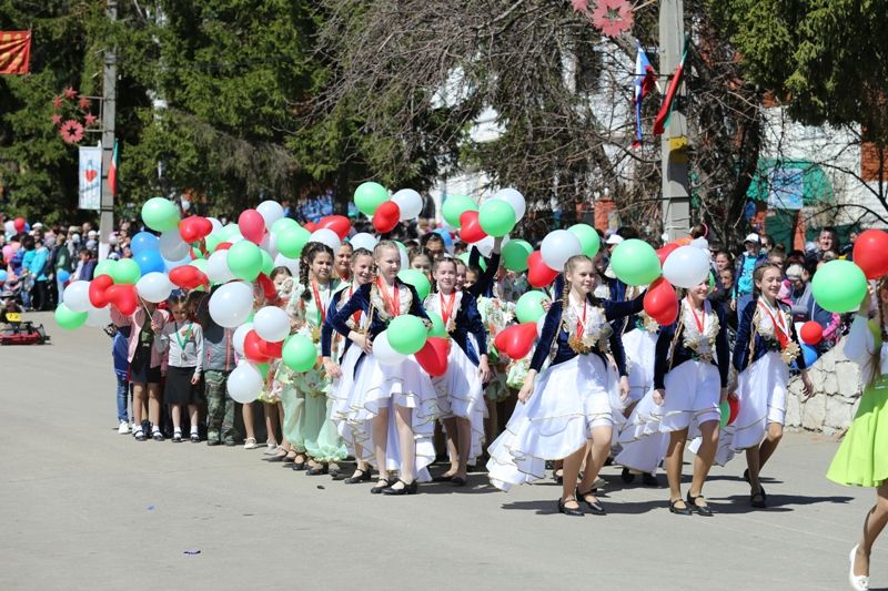 Самые яркие моменты празднования Дня Победы в Мамадыше