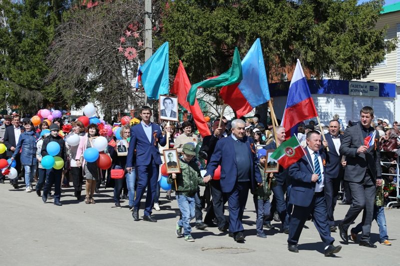 Самые яркие моменты празднования Дня Победы в Мамадыше