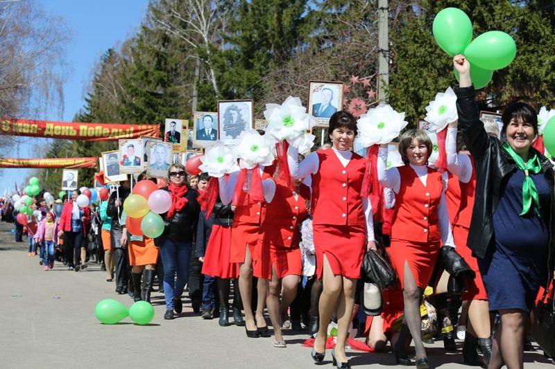 Самые яркие моменты празднования Дня Победы в Мамадыше