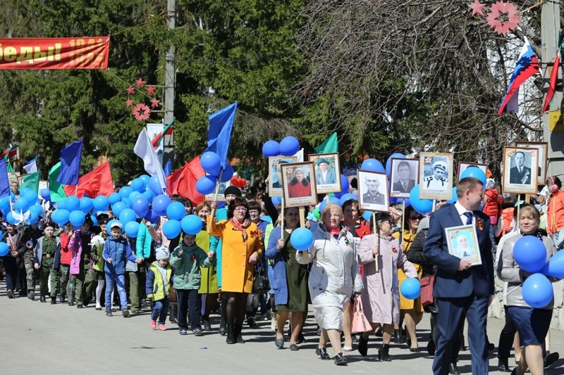 В Мамадыше прошел Парад Победы. ФОТОРЕПОРТАЖ ЧАСТЬ 1