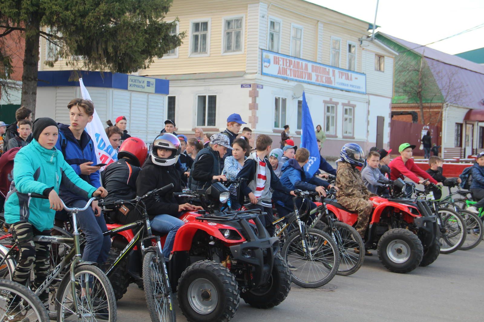 Велопробег прошел на улицах Мамадыша