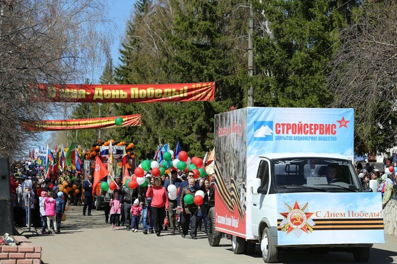 Самые яркие моменты празднования Дня Победы в Мамадыше