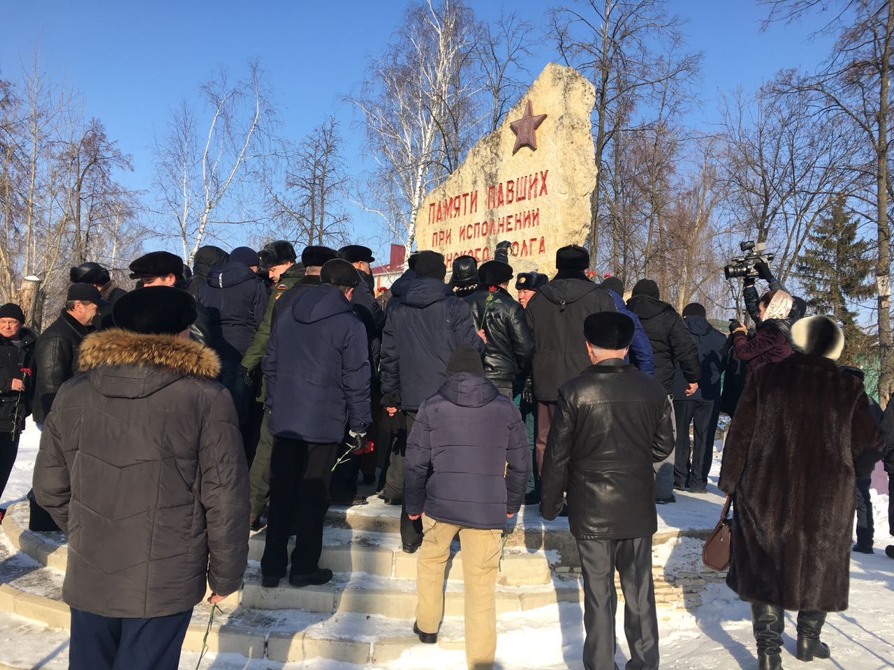 В Мамадыше состоялся митинг, посвященный выводу советских войск из Афганистана .