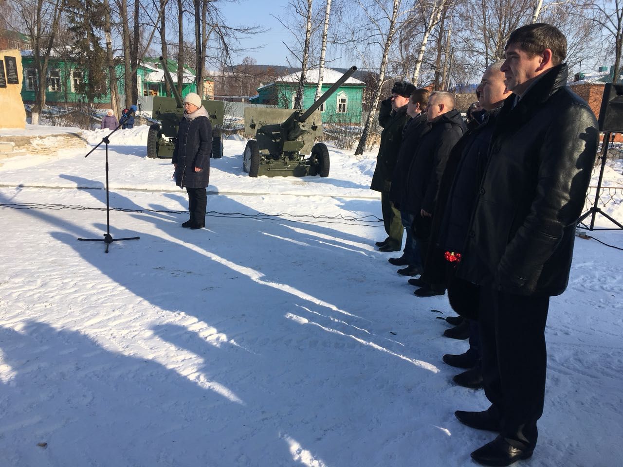 В Мамадыше состоялся митинг, посвященный выводу советских войск из Афганистана .