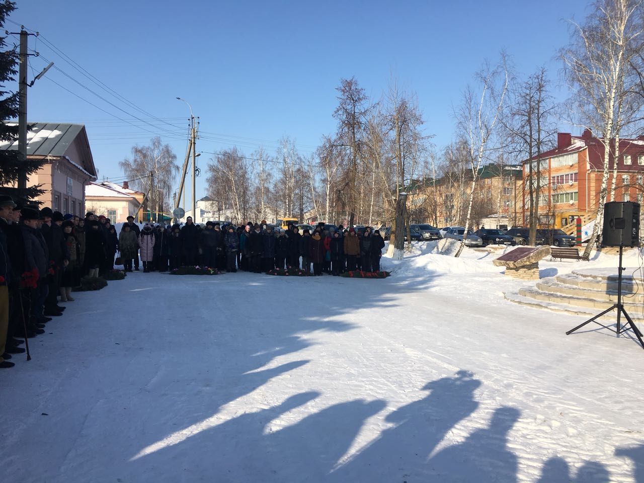 В Мамадыше состоялся митинг, посвященный выводу советских войск из Афганистана .