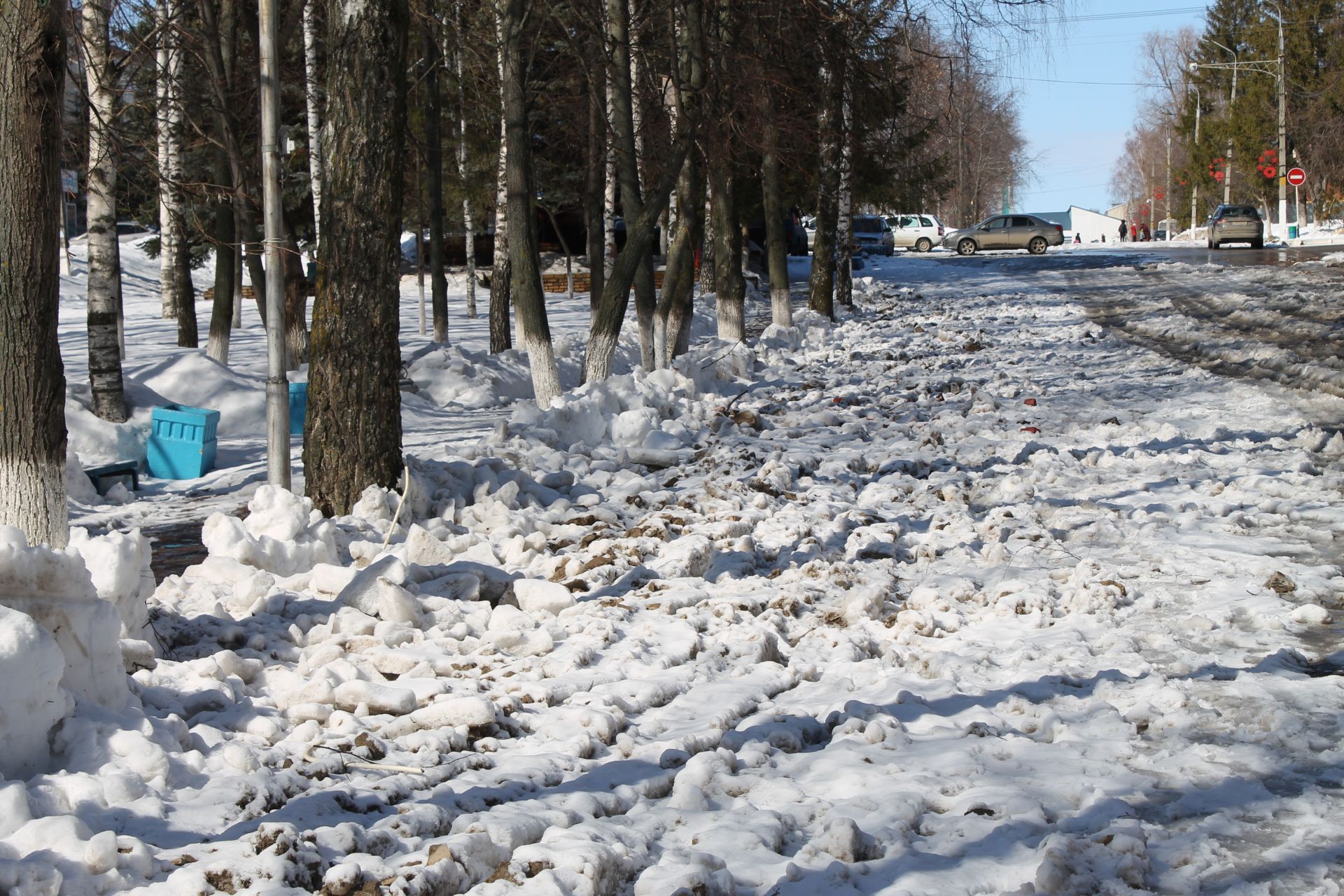 На главной улице Мамадыша начались ремонтные работы