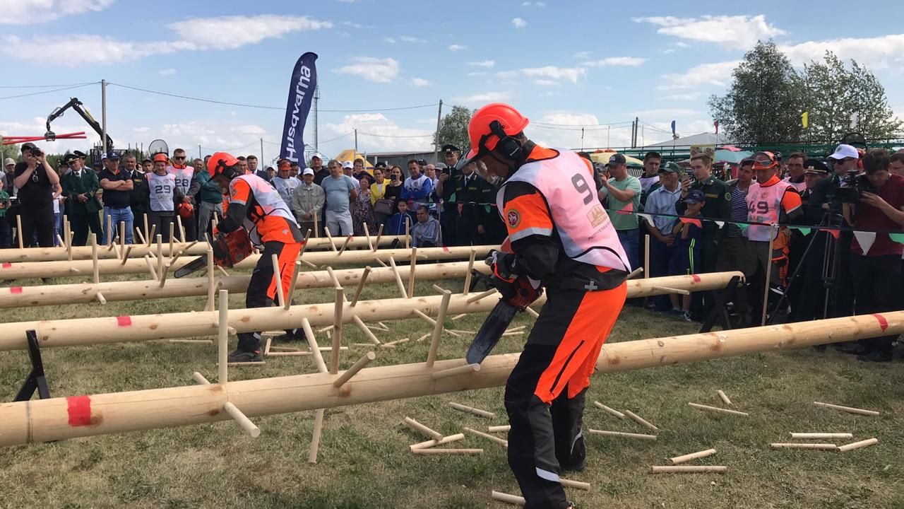 На мамадышском ипподроме состоялось открытие чемпионата «Лесоруб-2019»