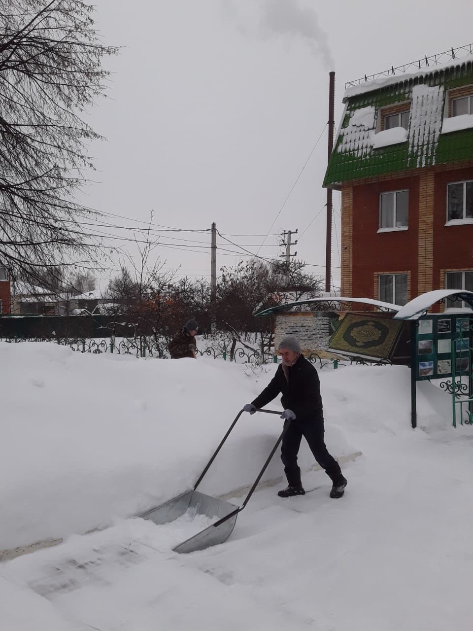 Мамадыш урамнары кардан чистара