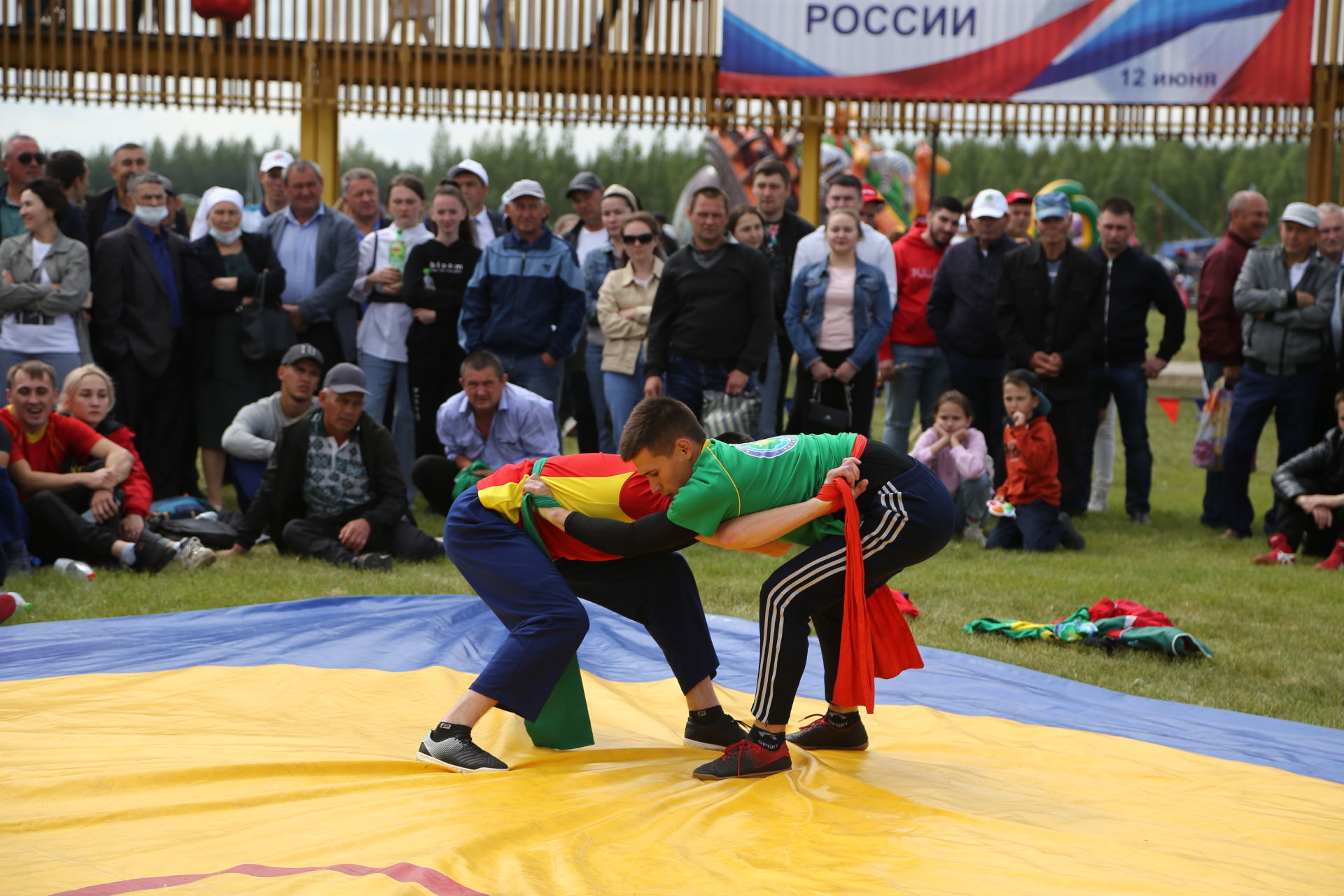 На мамадышском Сабантуе выявили абсолютного батыра