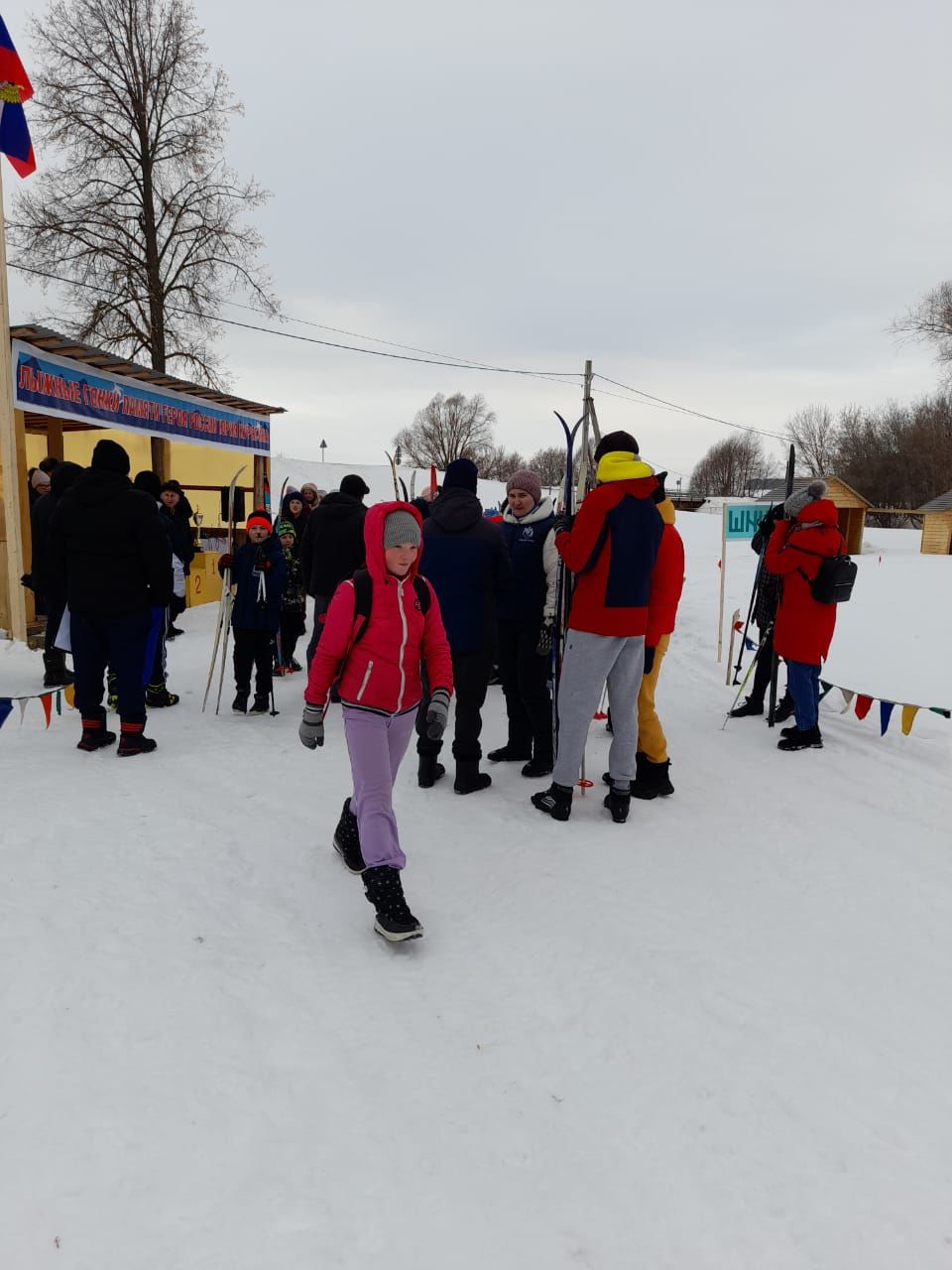 В Пойкино прошли лыжные гонки