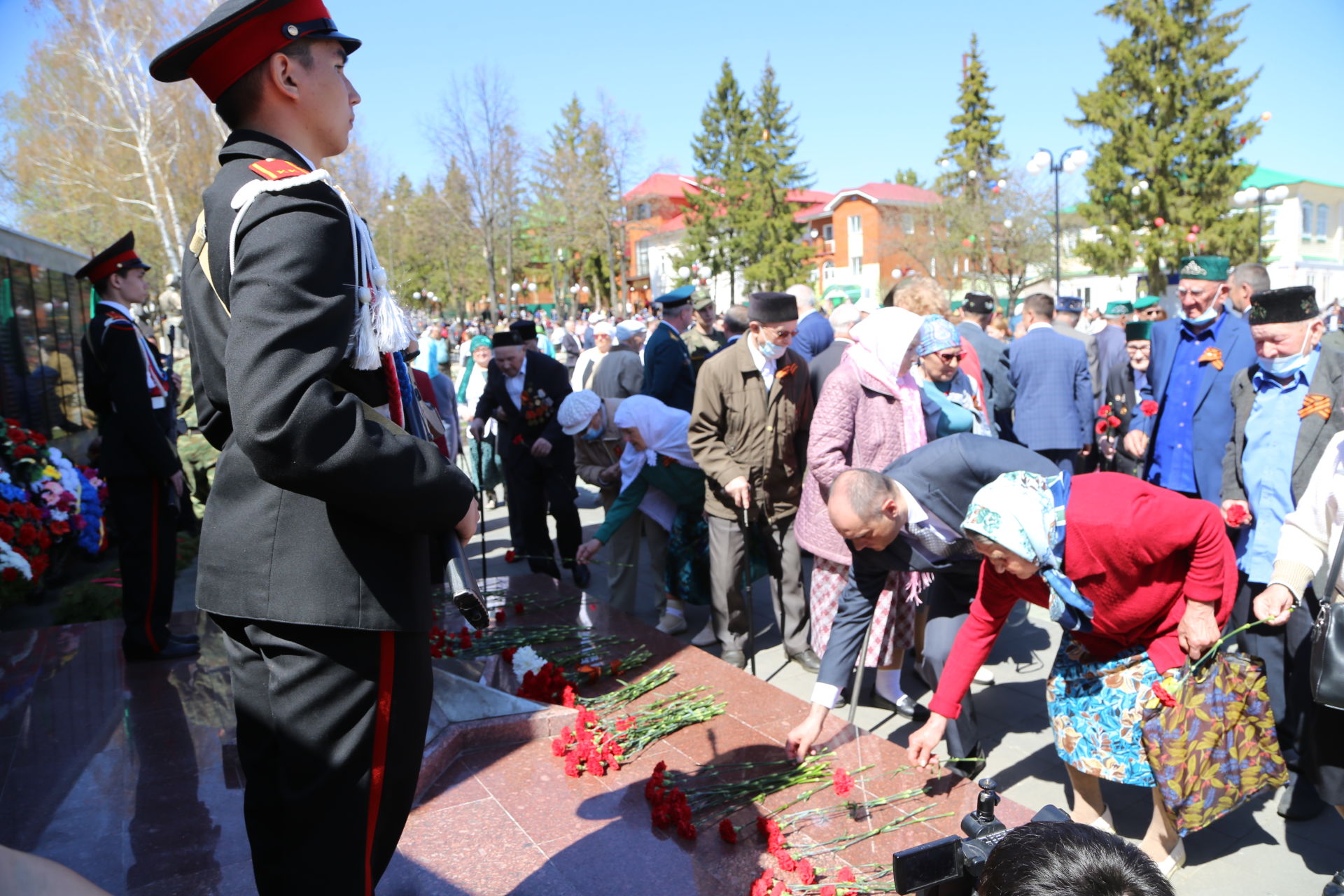 В Мамадыше прошло торжественное мероприятие, посвящённое Дню Победы