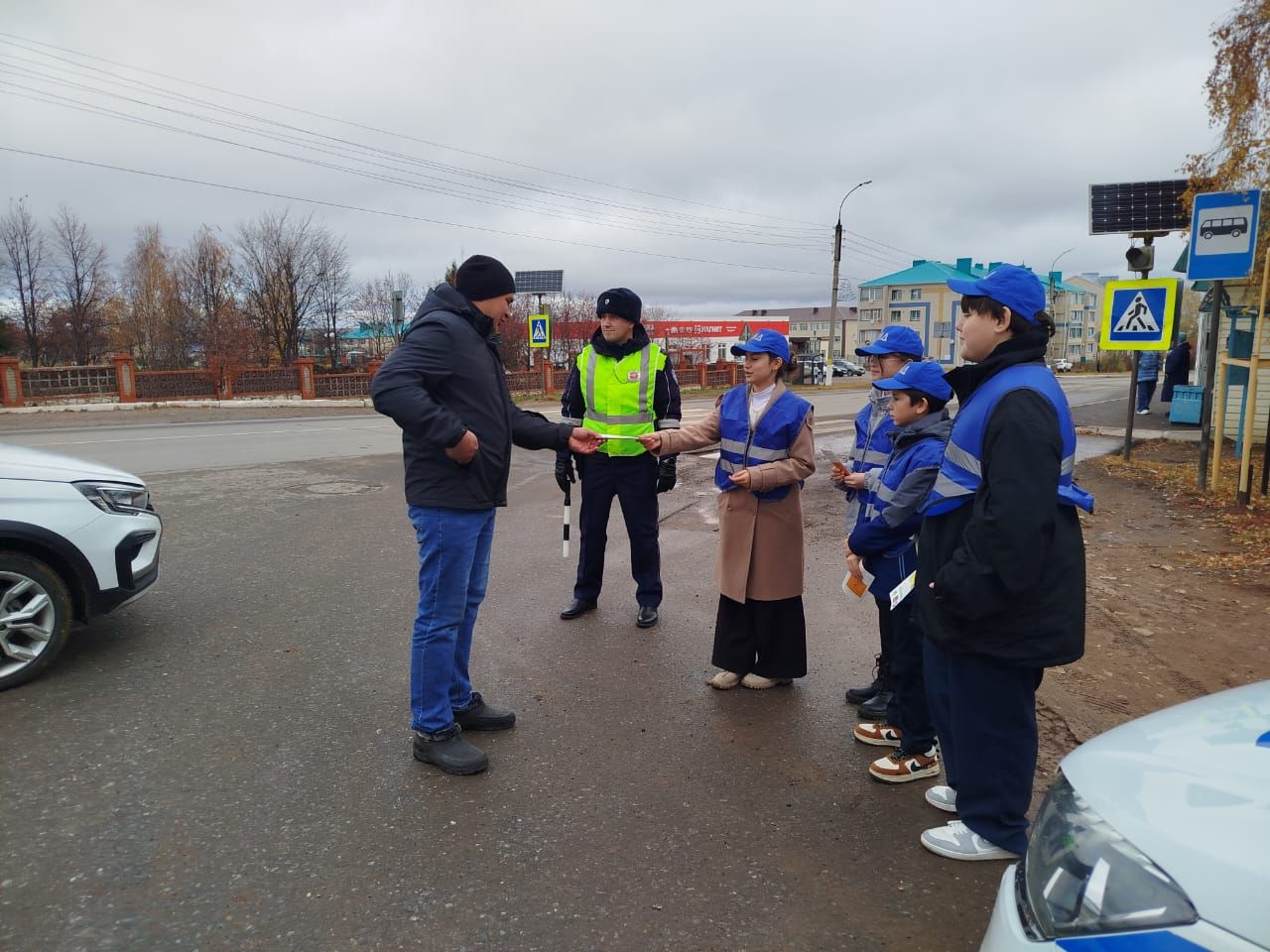 Юидовцы городской школы №4 провели акцию «Безопасные каникулы»