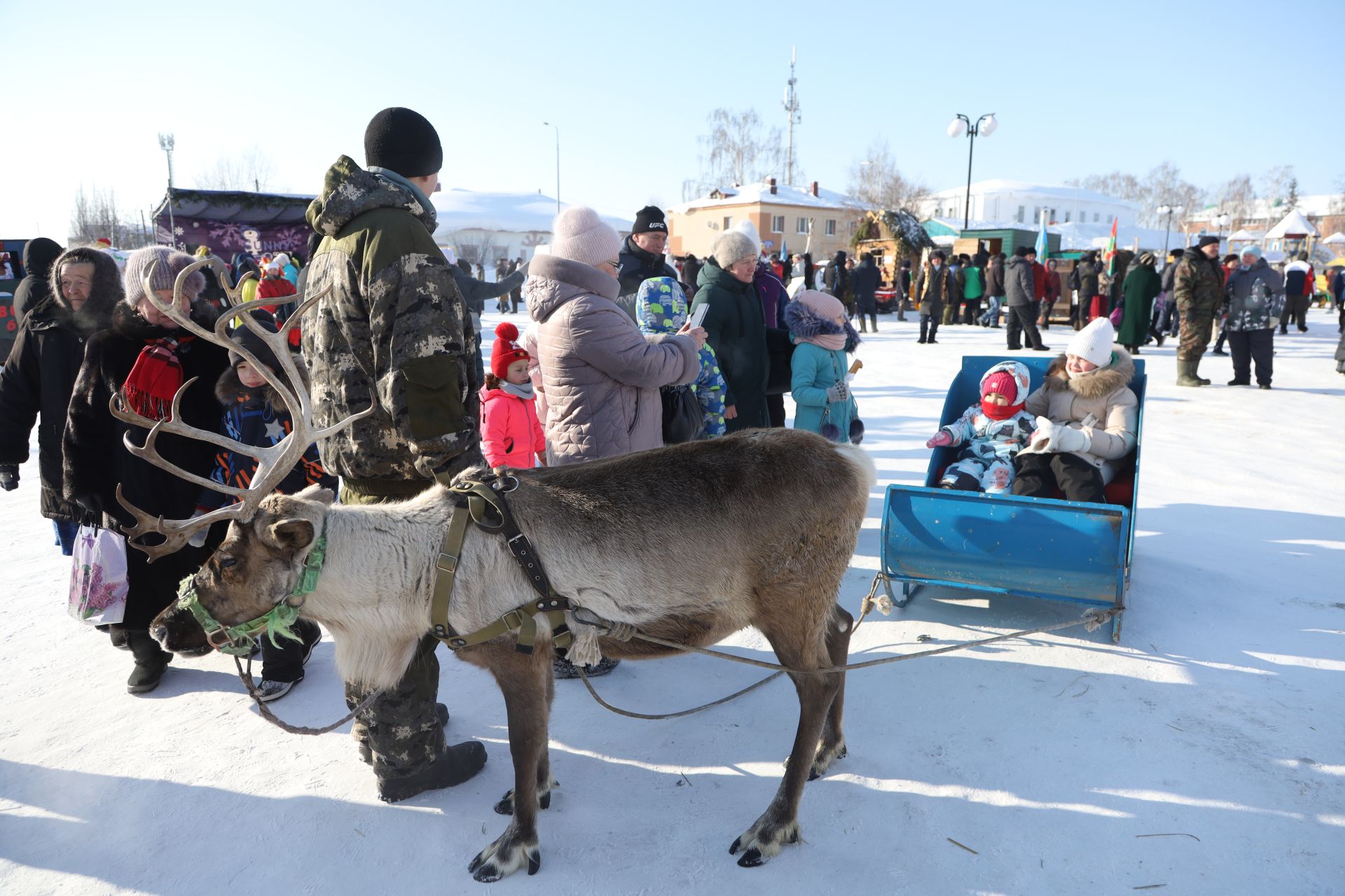 В Мамадыше дан старт фестивалю креативных санок «SunnyФЕСТ»