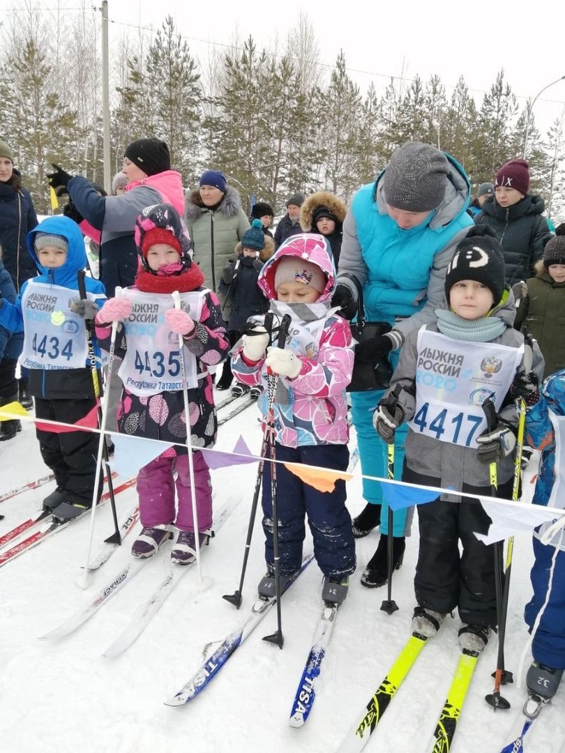 Свыше 5000 тысяч мамадышцев встали сегодня на лыжи