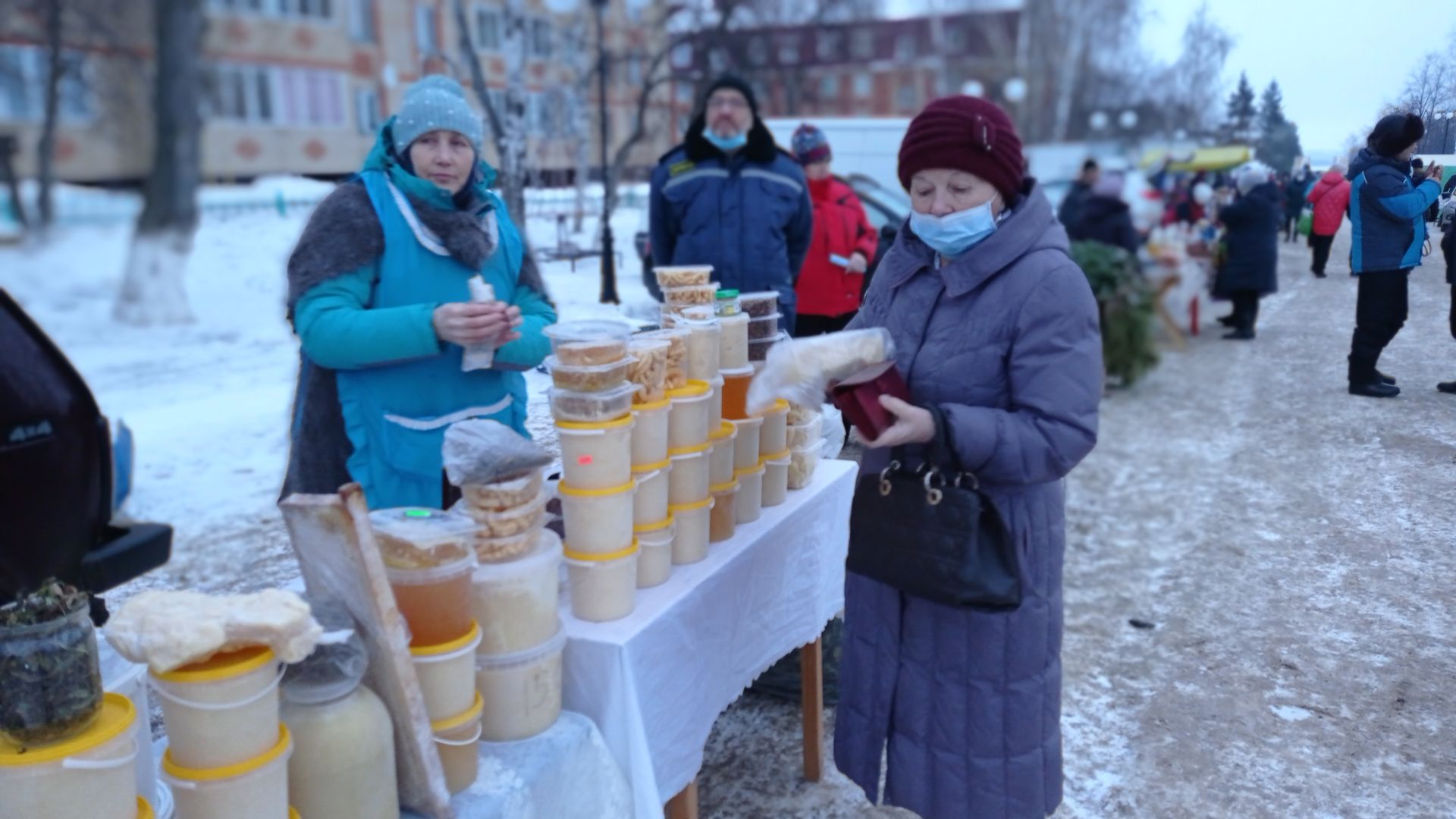 Фоторепортаж с Мамадышской ярмарки (13.02.2021)