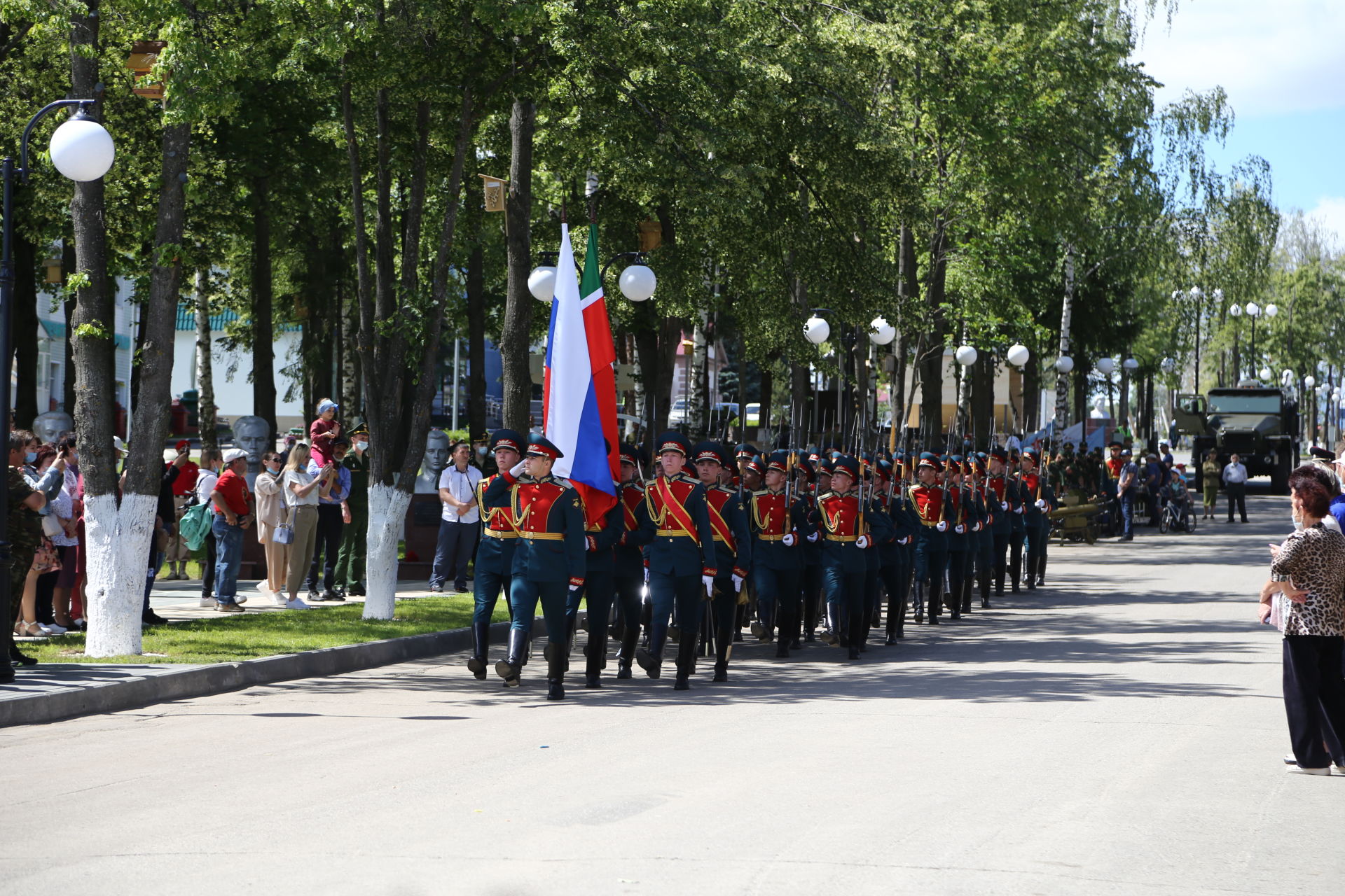 Торжественное открытие бюста военному прокурору Николаю Афанасьеву