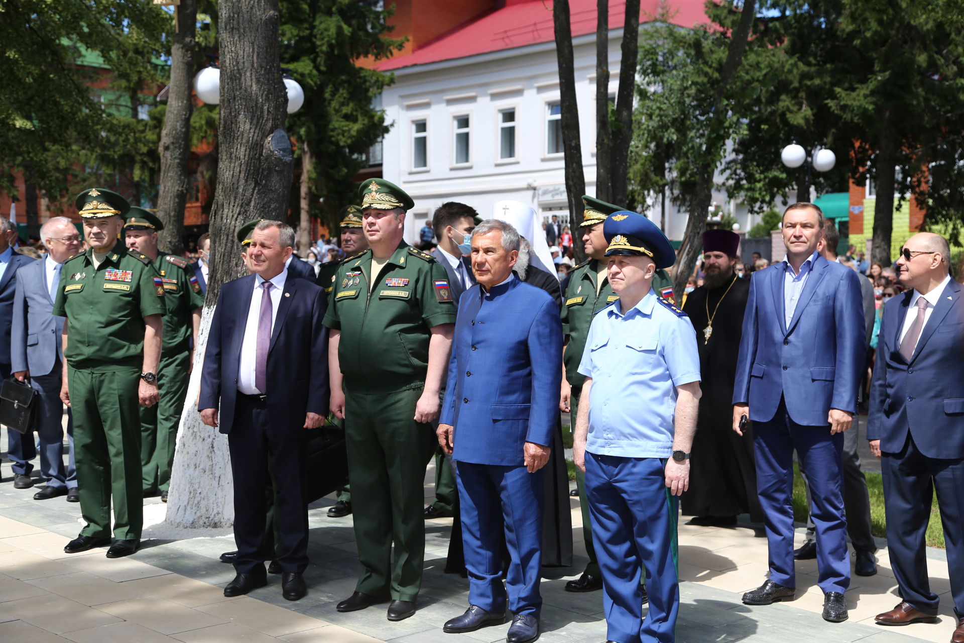 Торжественное открытие бюста военному прокурору Николаю Афанасьеву