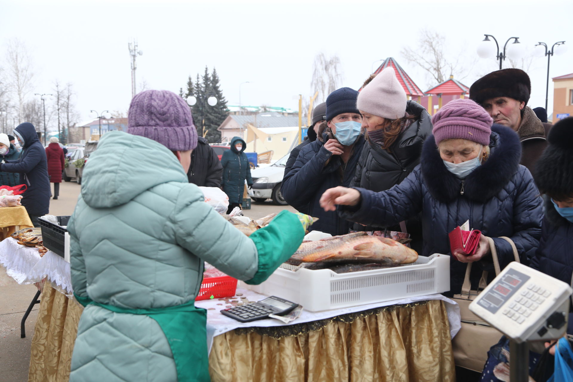 В Мамадыше состоялась очередная сельскохозяйственная ярмарка