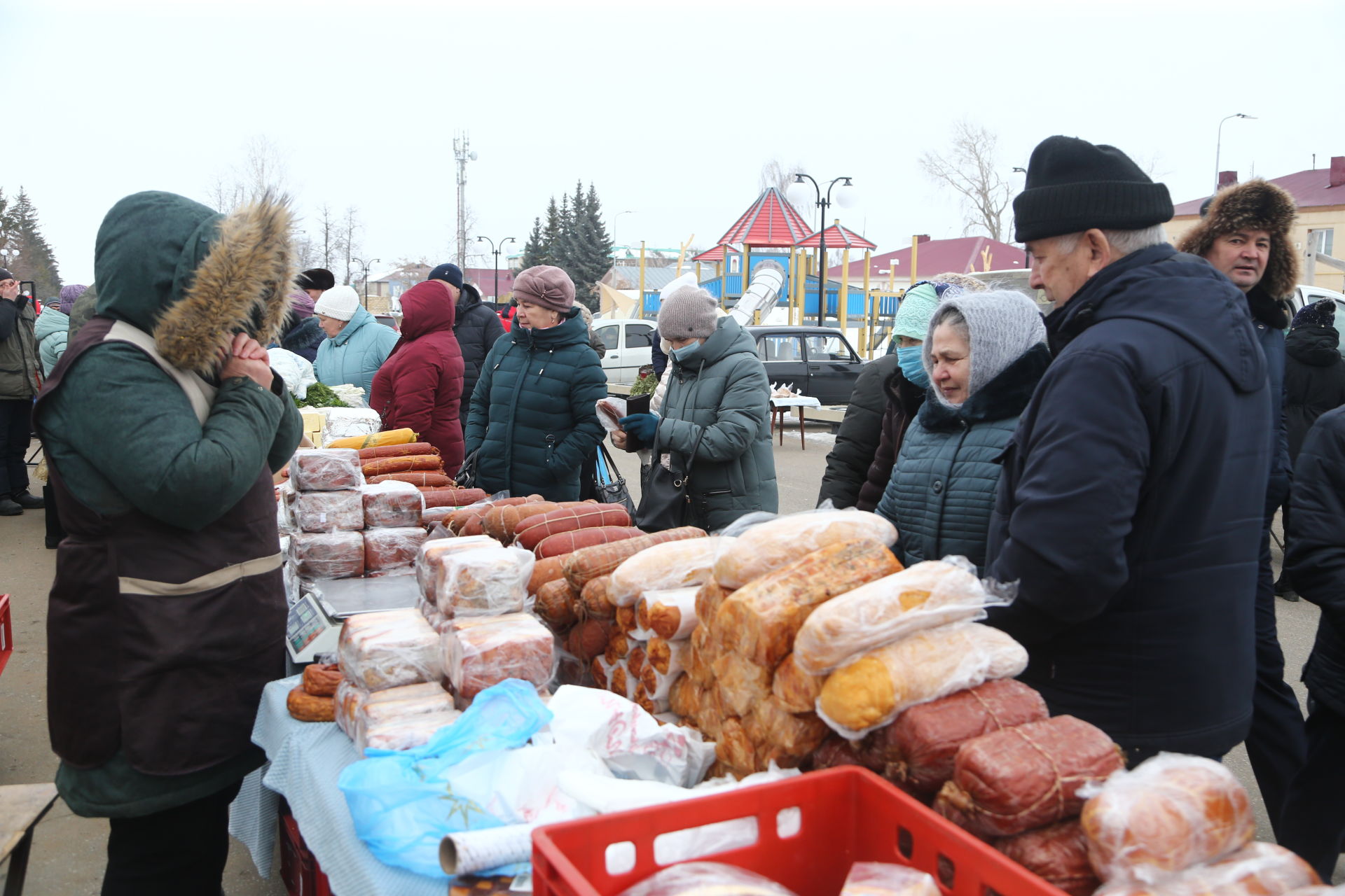 В Мамадыше состоялась очередная сельскохозяйственная ярмарка