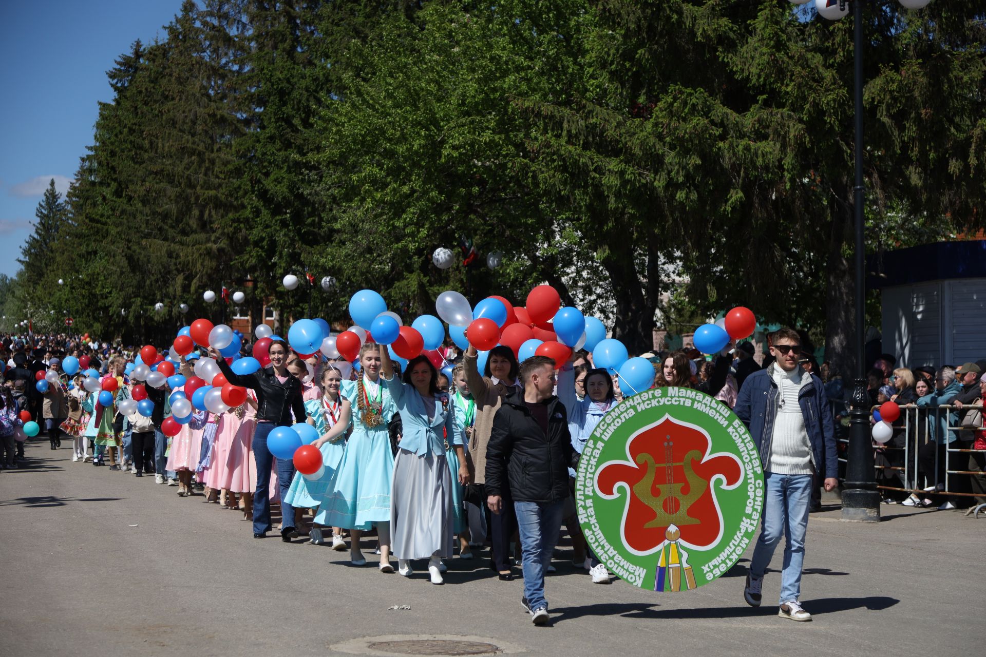 В Мамадыше прошел Парад Победы