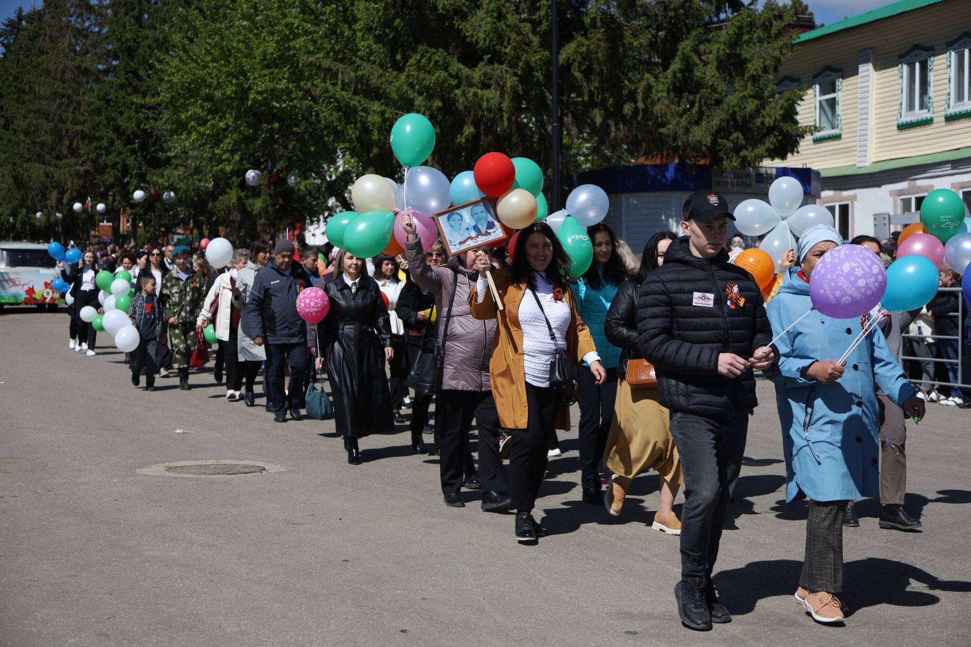 В Мамадыше прошел Парад Победы