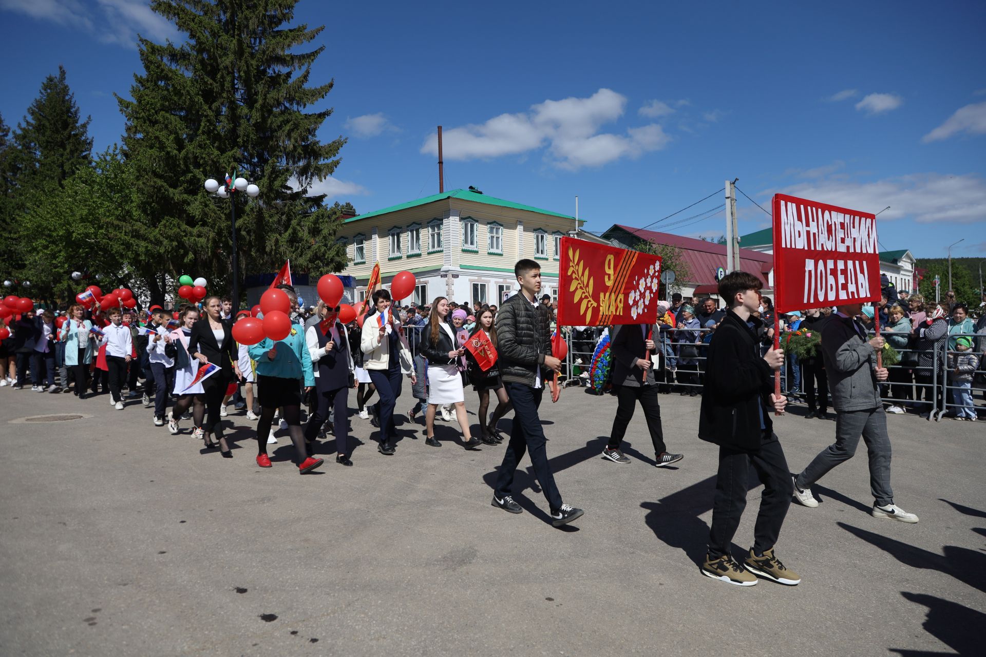 В Мамадыше прошел Парад Победы