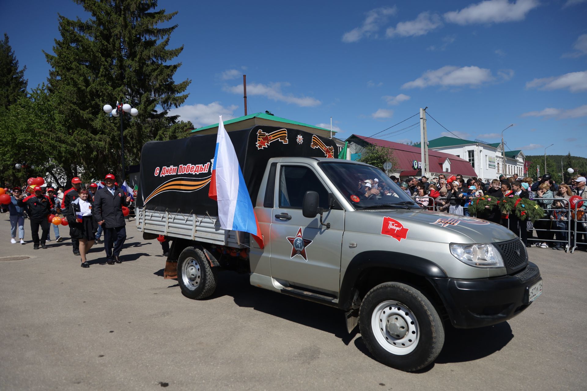 В Мамадыше прошел Парад Победы