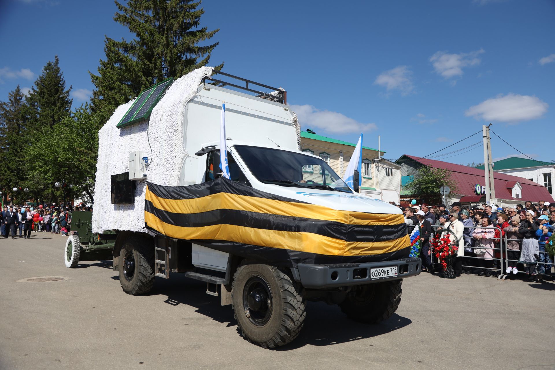 В Мамадыше прошел Парад Победы