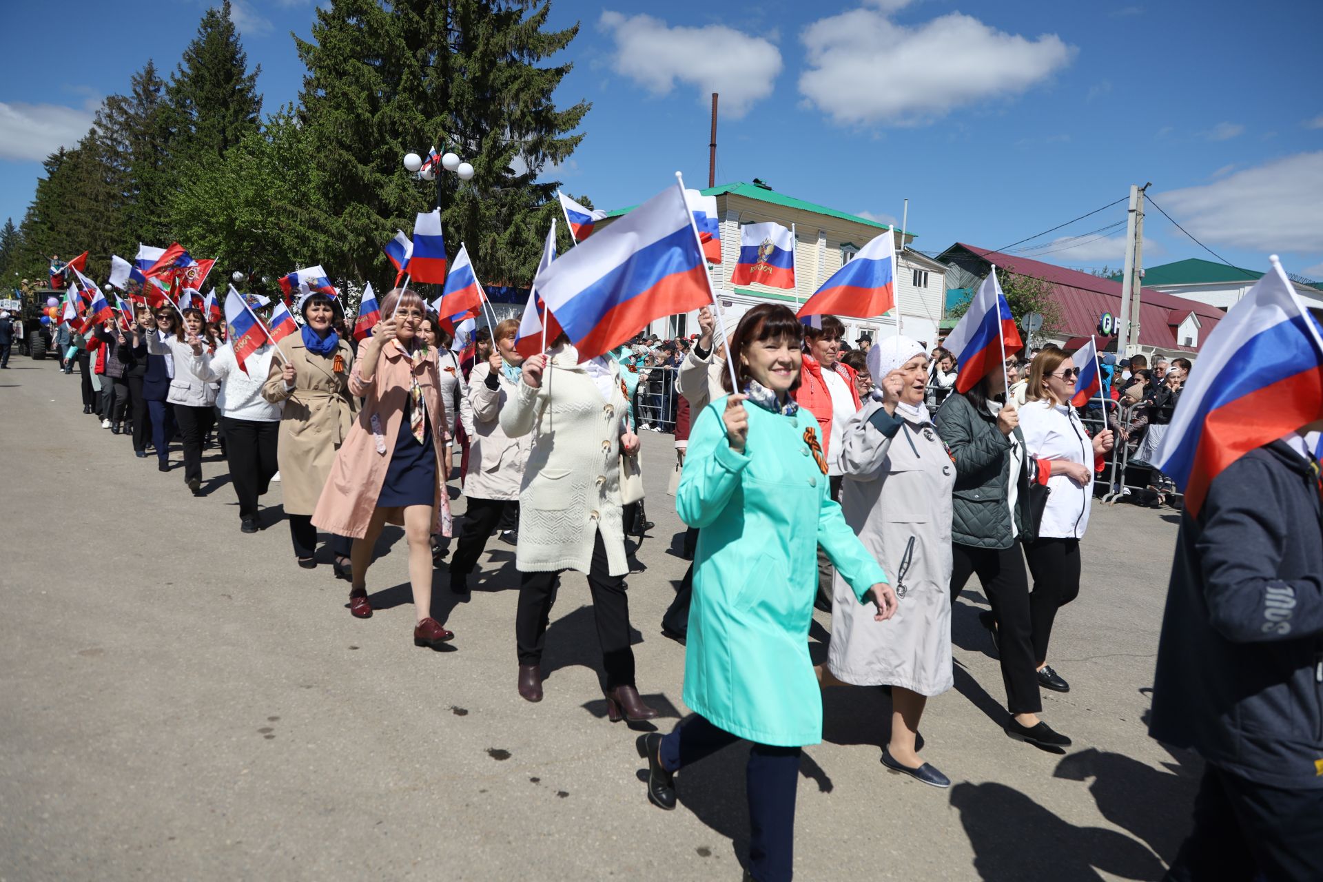 В Мамадыше прошел Парад Победы