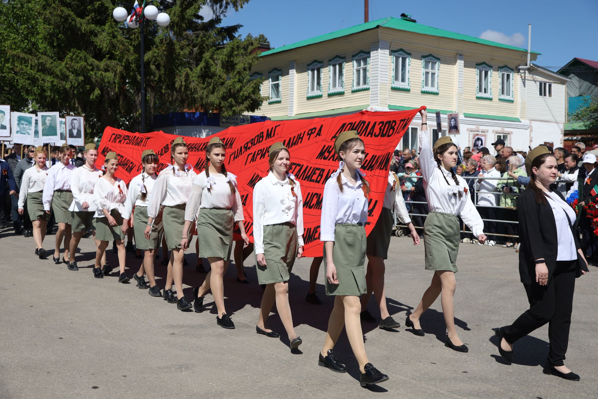 В Мамадыше прошел Парад Победы