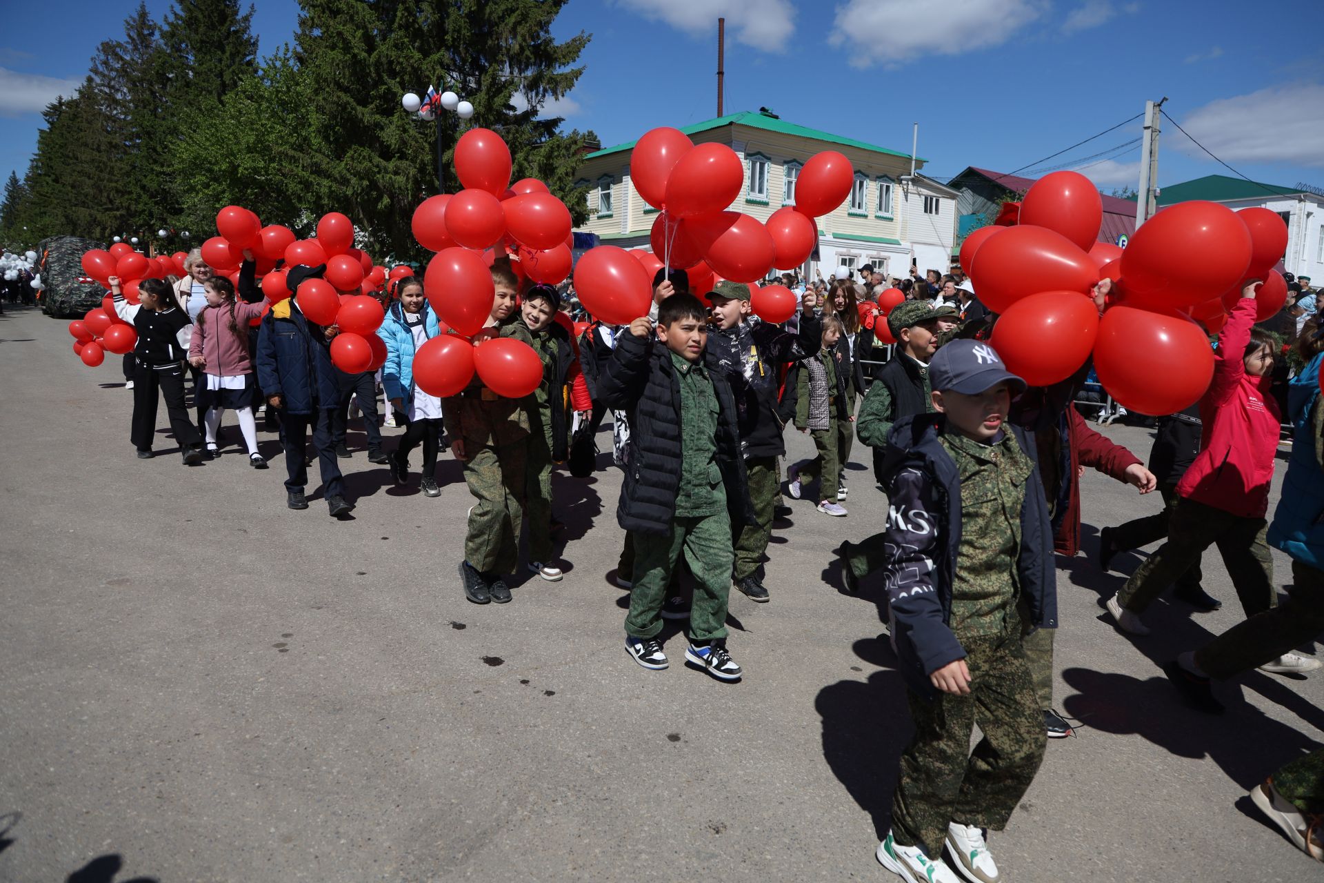 В Мамадыше прошел Парад Победы