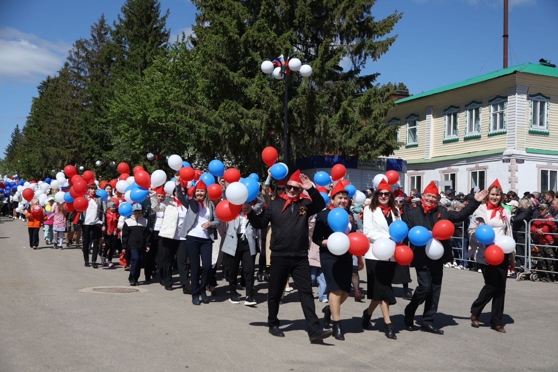 В Мамадыше прошел Парад Победы