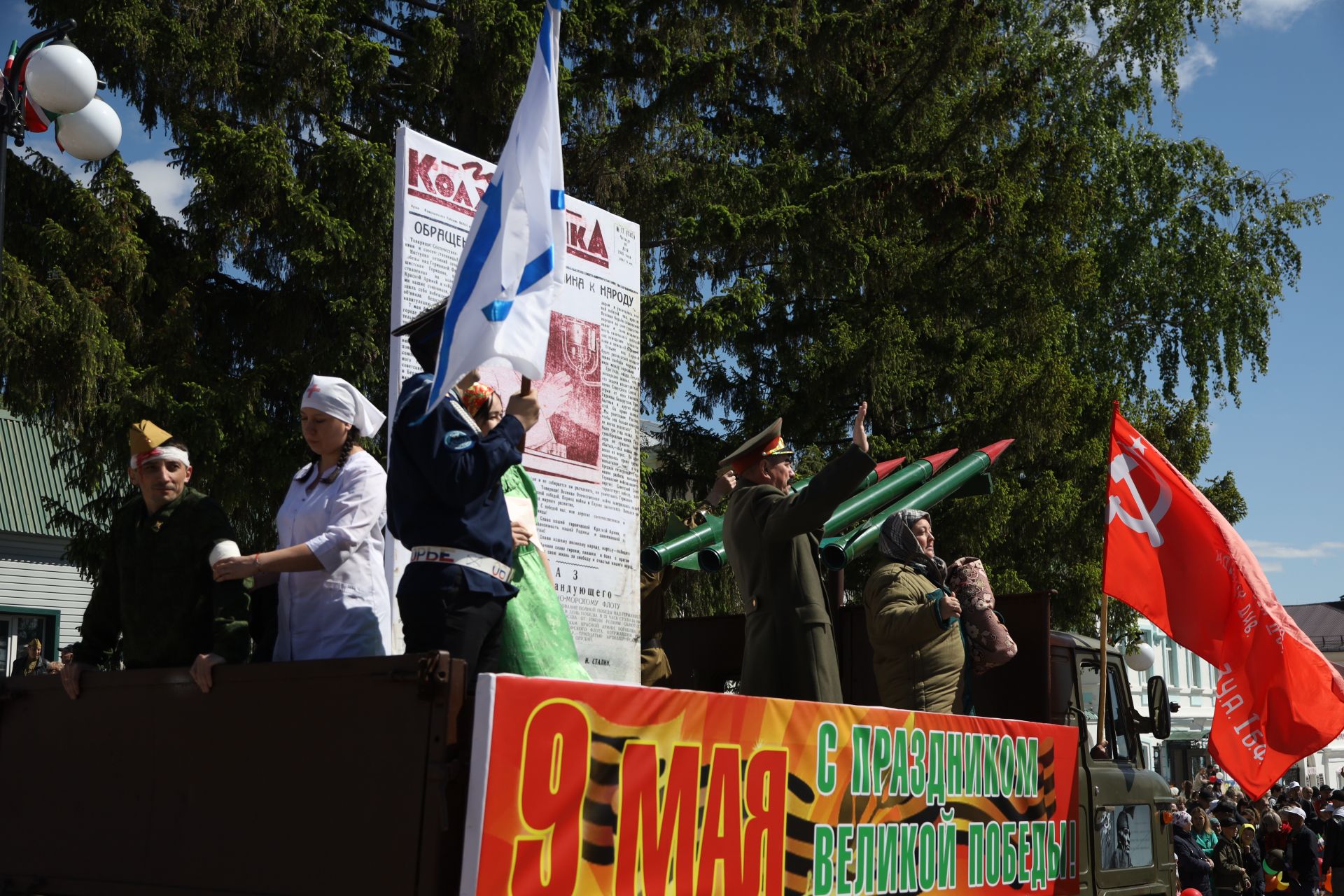 В Мамадыше прошел Парад Победы