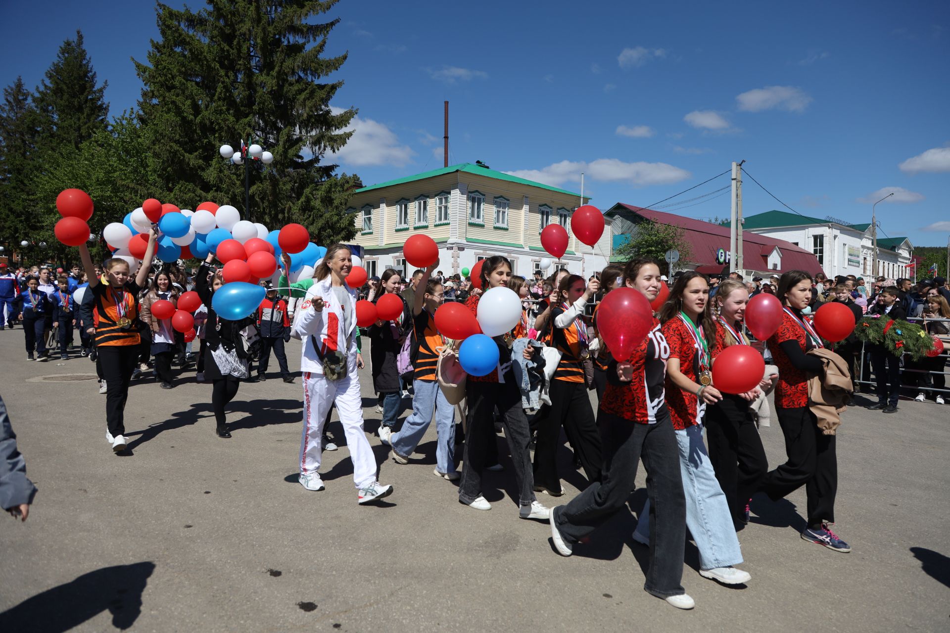 В Мамадыше прошел Парад Победы