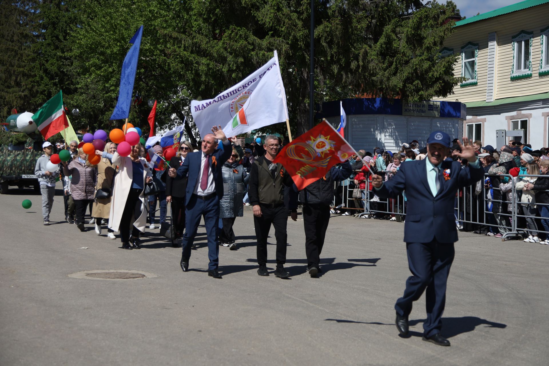 В Мамадыше прошел Парад Победы