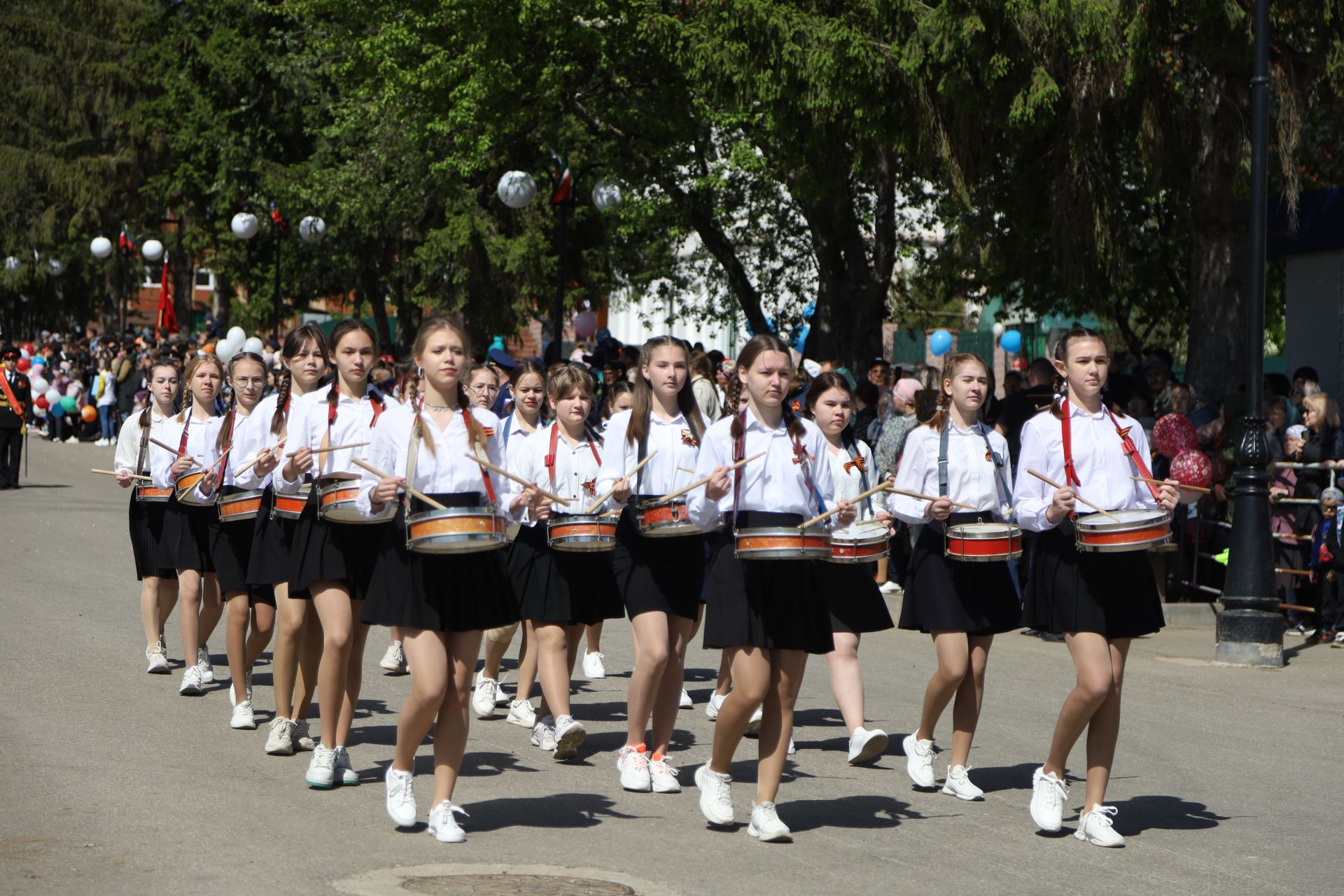 В Мамадыше прошел Парад Победы