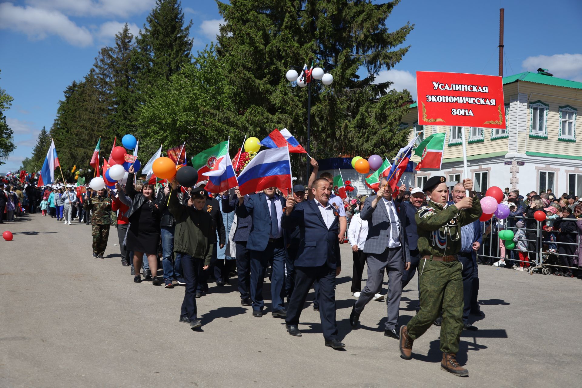 В Мамадыше прошел Парад Победы