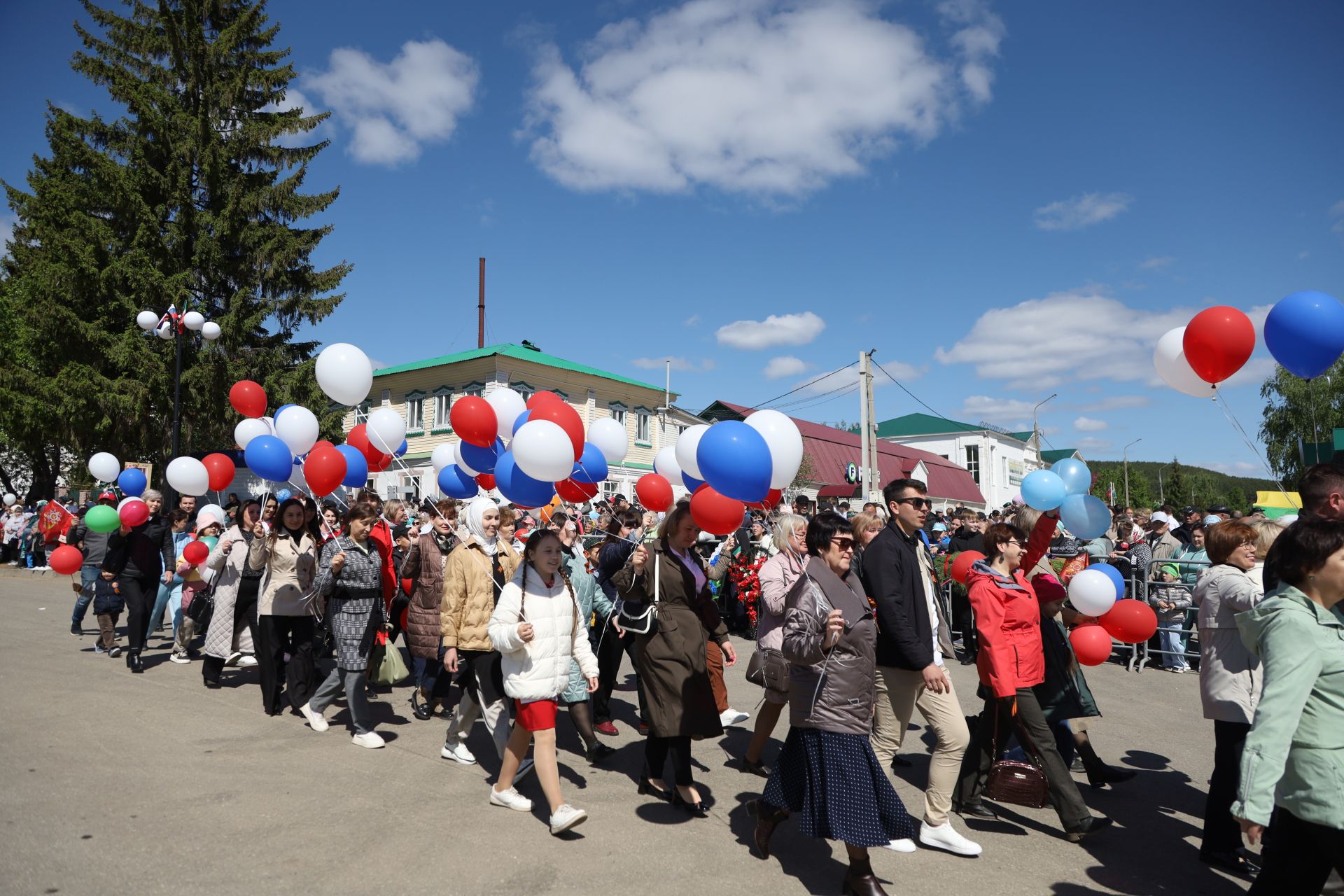 В Мамадыше прошел Парад Победы