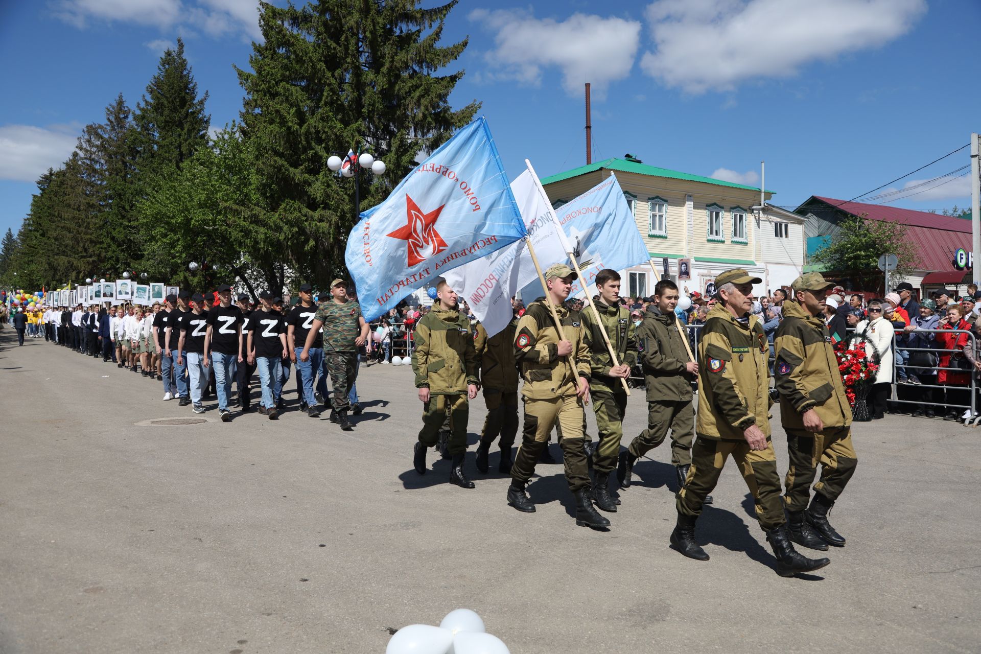 В Мамадыше прошел Парад Победы