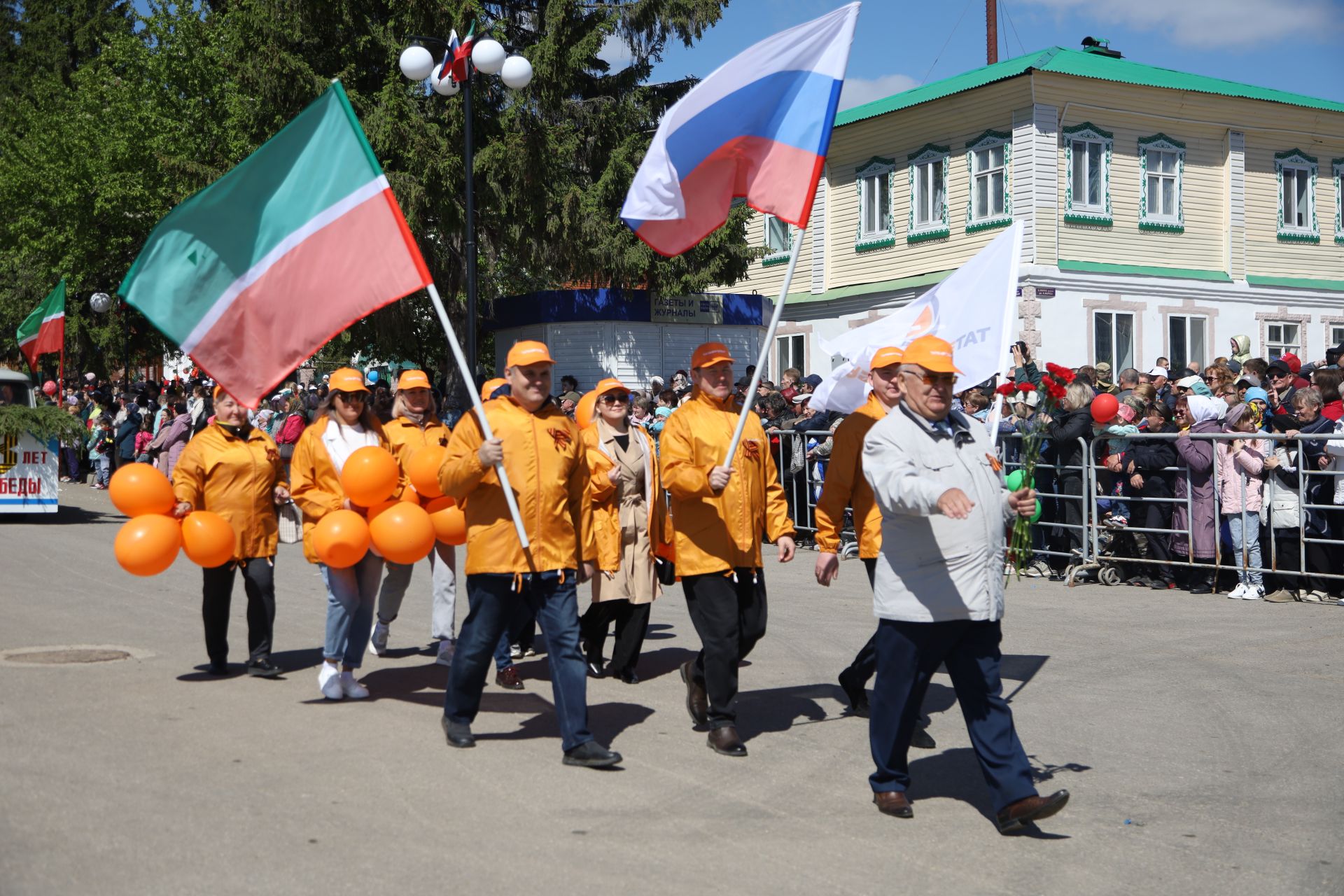 В Мамадыше прошел Парад Победы