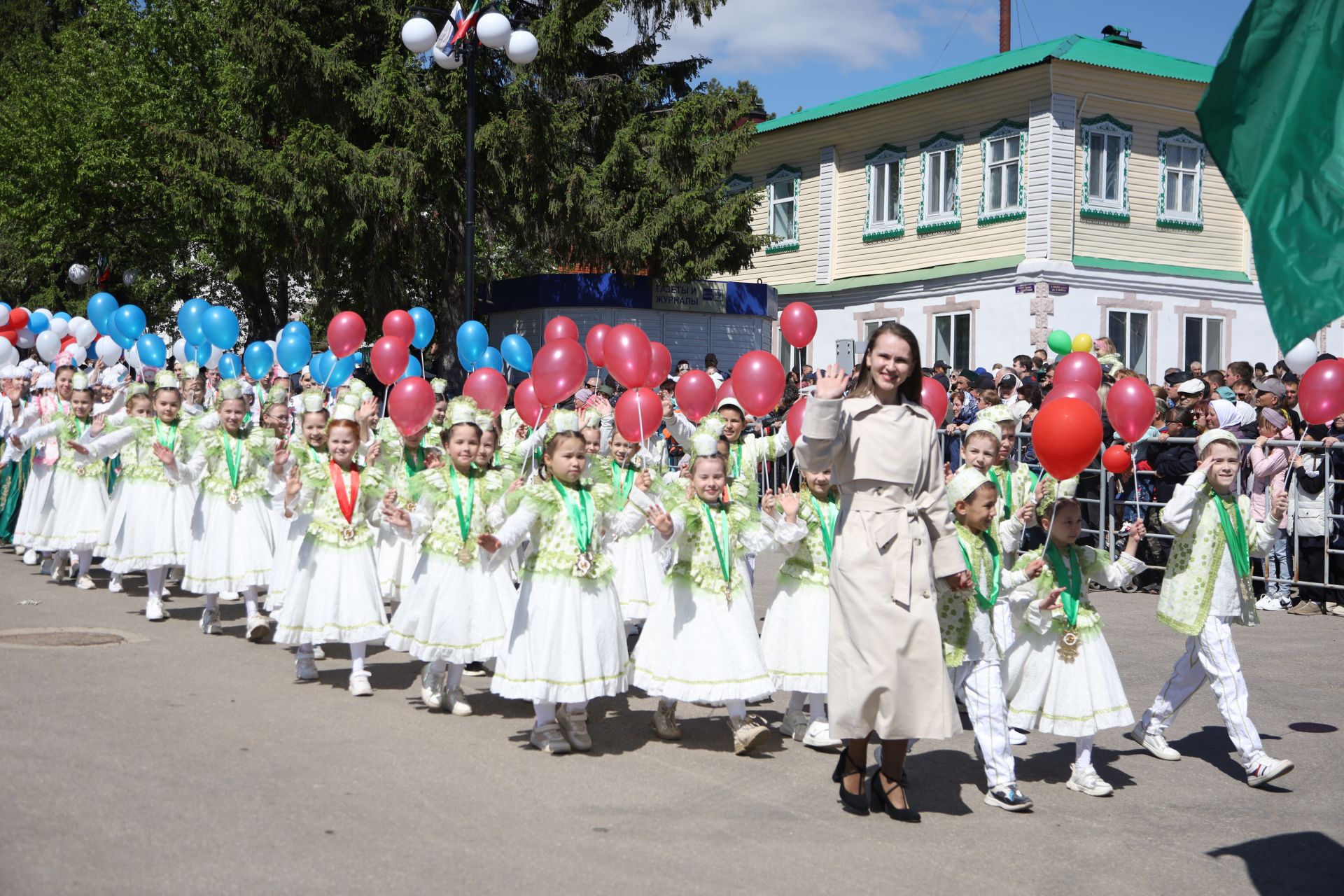 В Мамадыше прошел Парад Победы