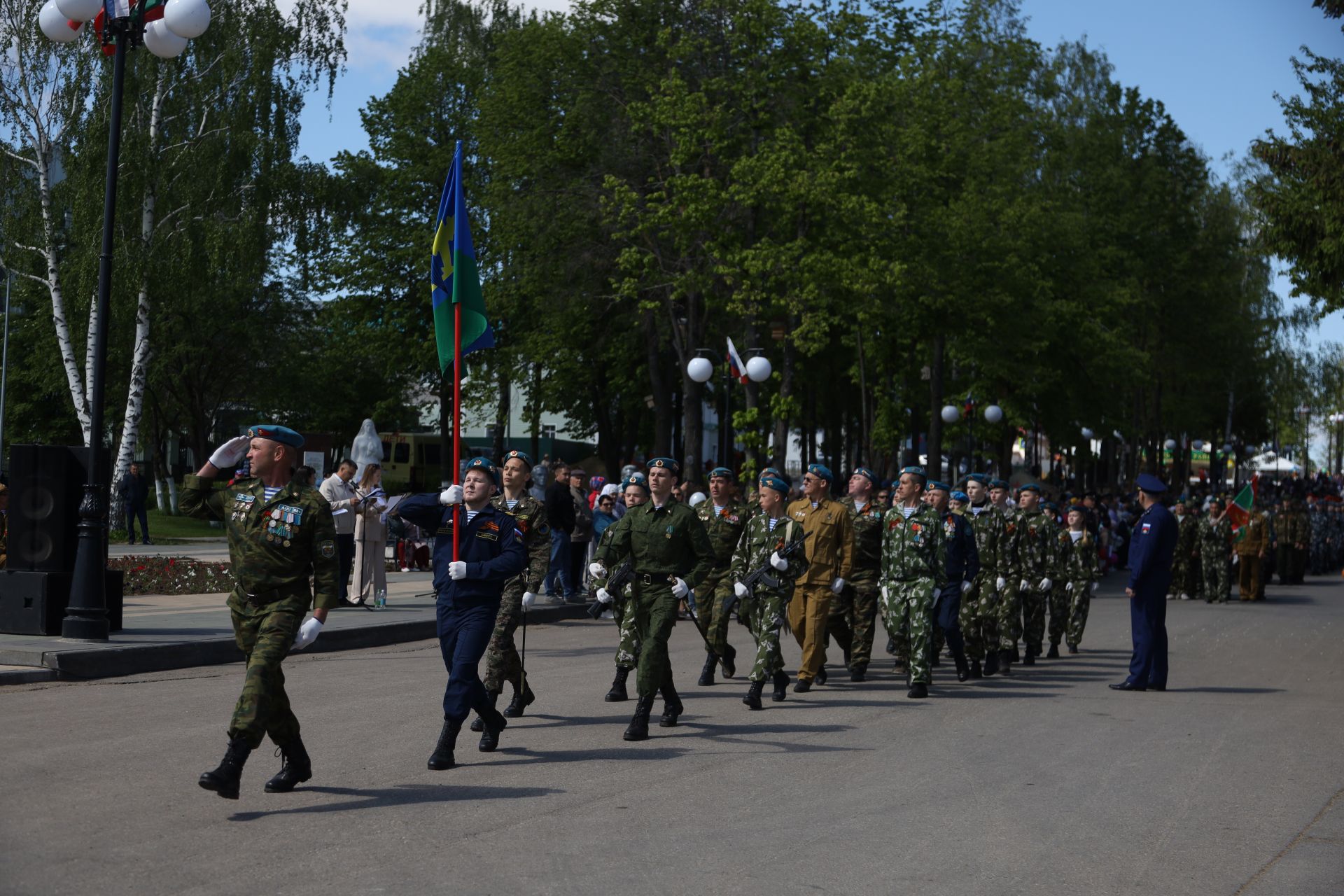 В Мамадыше прошел Парад Победы